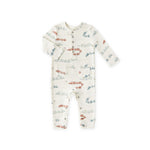 Pehr-Henley Patch Pocket Romper-Locomotive-1