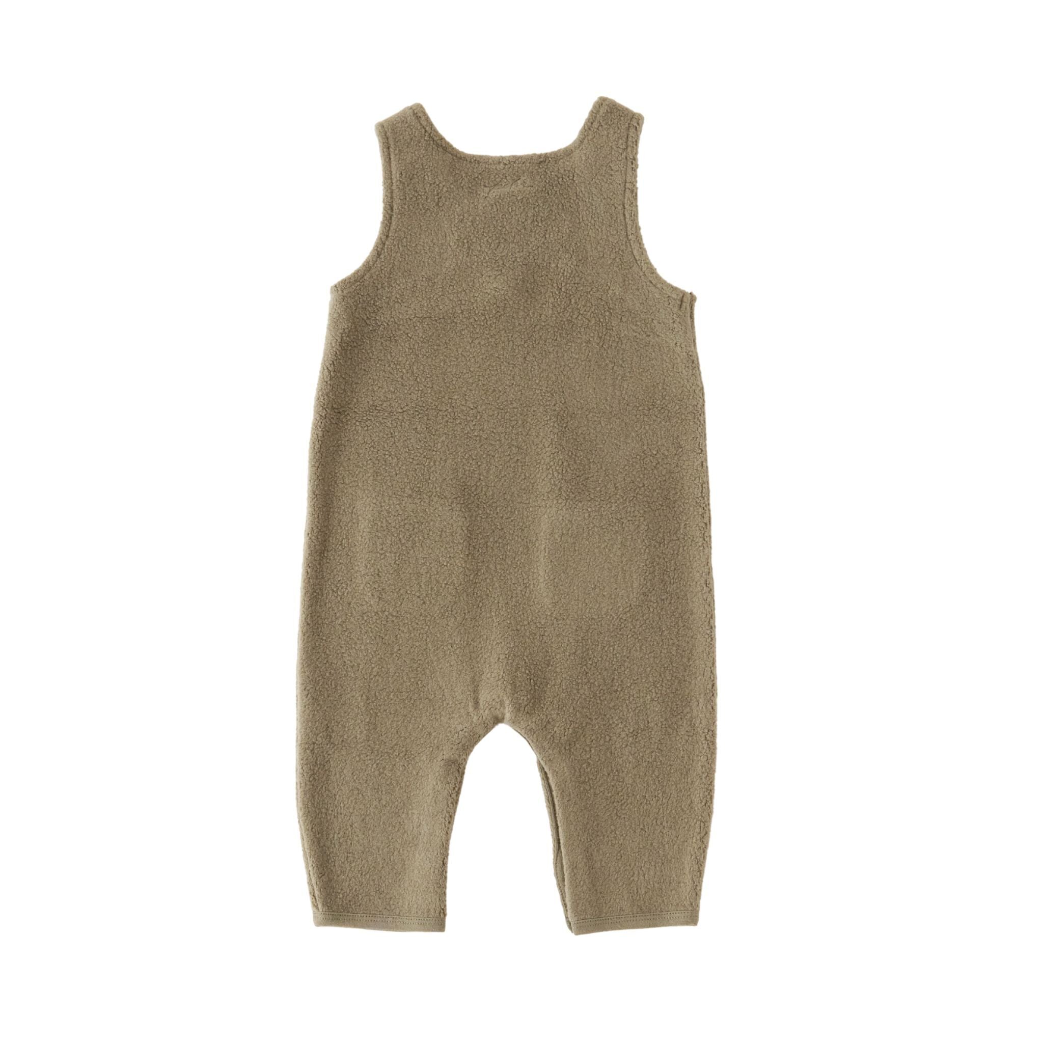 Pehr-Teddy Fleece Overall-Moss-4