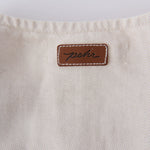Pehr-Vintage Twill Puff Sleeve Jumpsuit-Natural-5