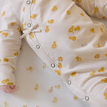 Pehr-The Littles Kimono Romper-Cheerful Chick-Baby-3