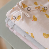 Pehr-The Littles Kimono Romper-Cheerful Chick-Baby-4