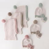 Pehr-Wool Knit Hat-Natural - Sage-4