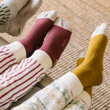 Pehr-Crew Socks 3 - Pack-Natural Set-4