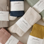 Pehr-Crew Socks 3 - Pack-Blossom Set-2