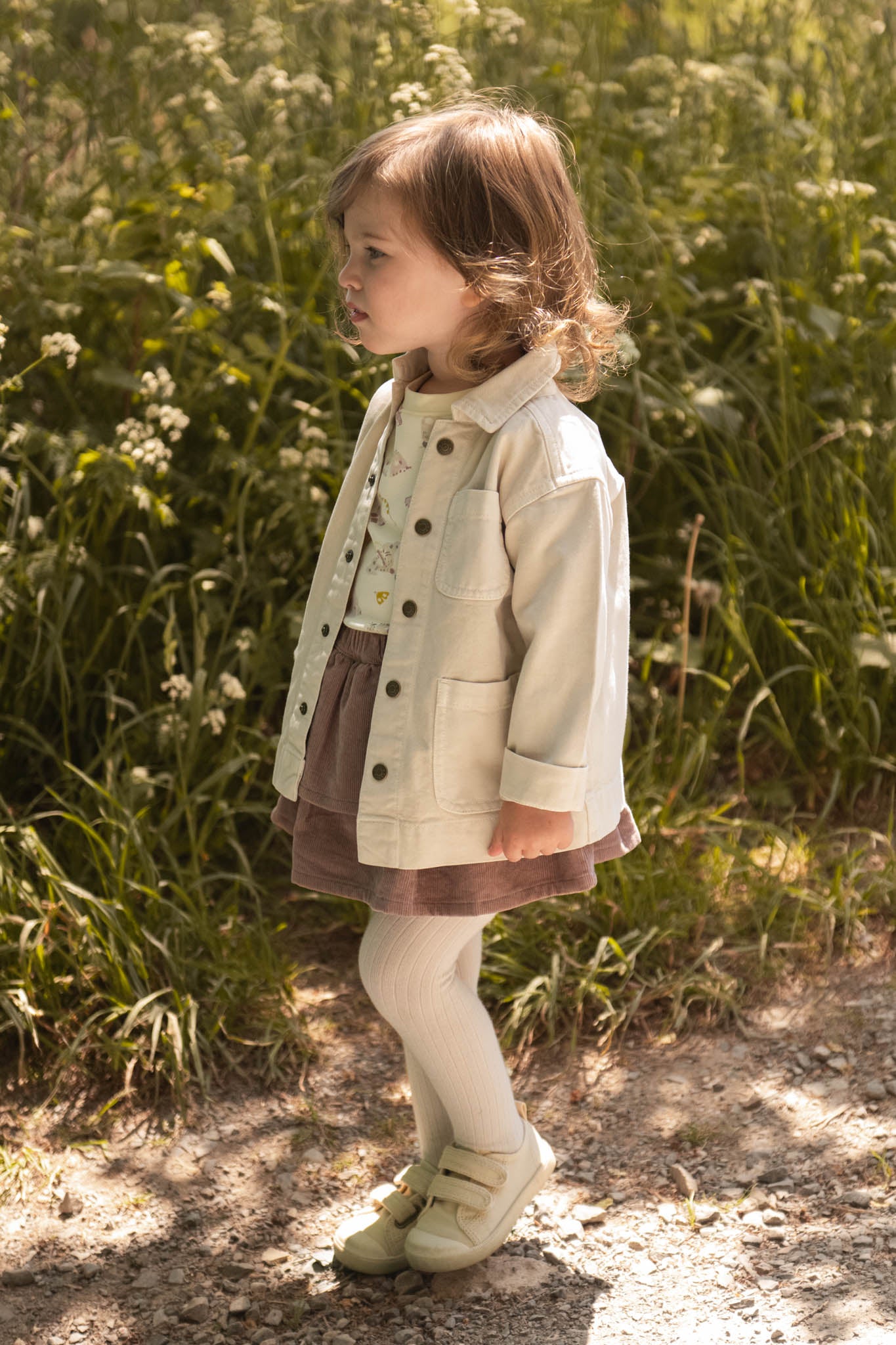 Pehr-Kids Ribbed Tights-Natural-4