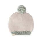 Pehr-Toddler Wool Knit Hat-Natural - Sage-6