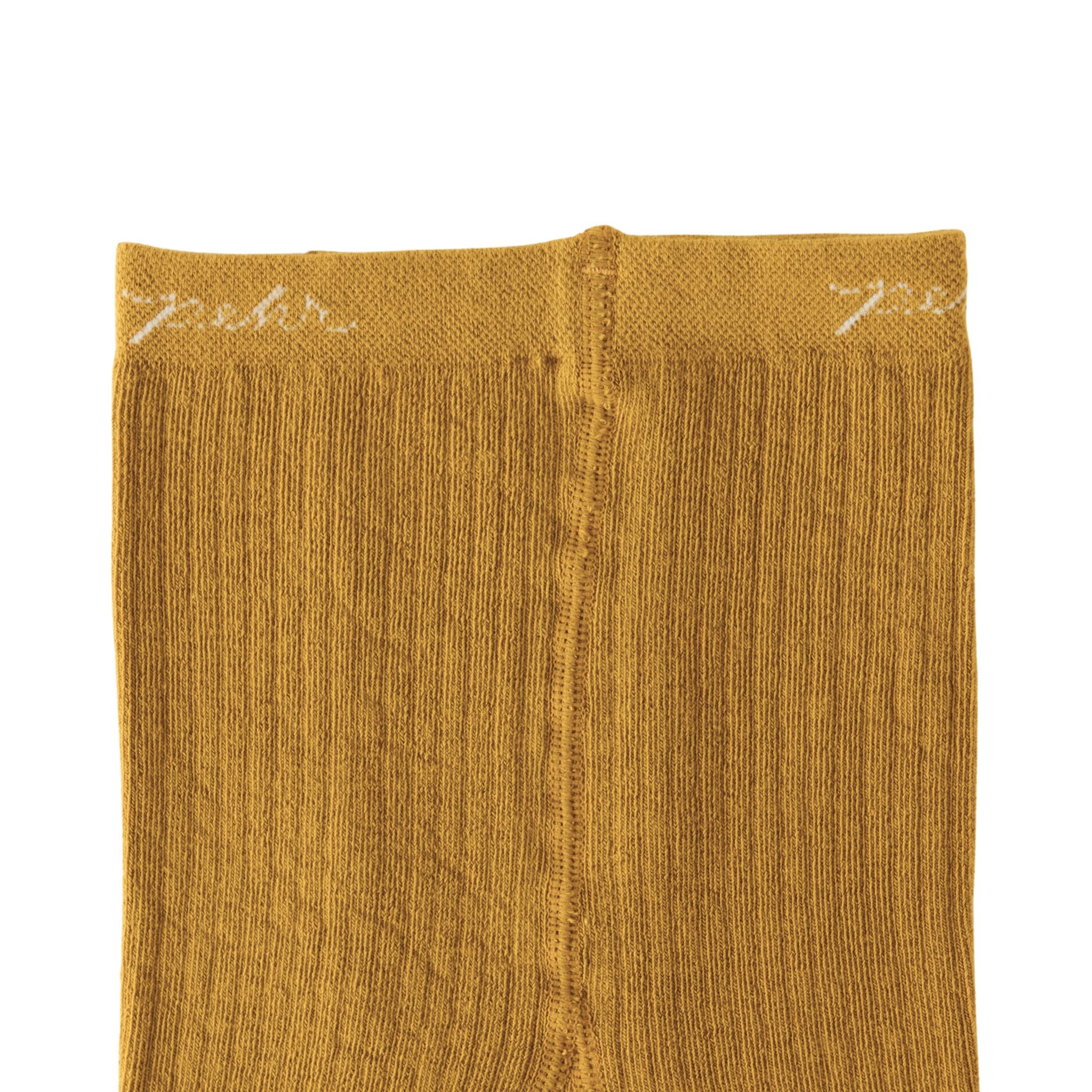 Pehr-Ribbed Tights-Ochre-4
