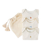 Petit Pehr Pointelle One-Piece 3-Pack - Fruits