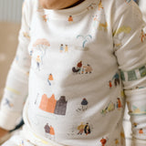 Pehr-Ribbed Toddler Pajama-Explore the World-2
