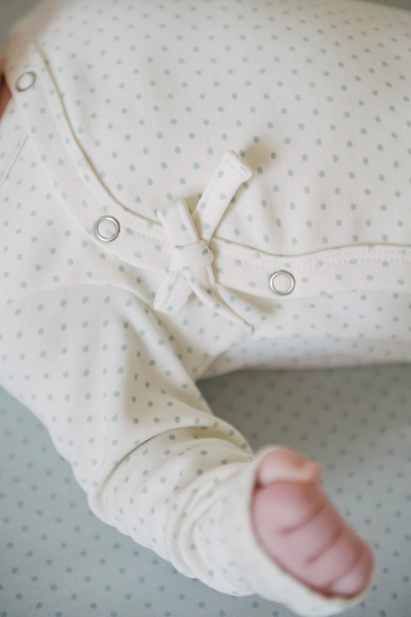 Pehr-Kimono One Piece-Pin Dot Sea-2