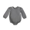 Pehr-Essentials Puff Sleeve One-Piece-Charcoal-Baby-1