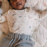 Lap Shoulder One-Piece - Forest Fable