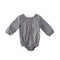 Pehr-Gingham Long Sleeve One-Piece-Indigo-1