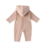 Pehr-Teddy Fleece Baby Suit-Rose Pink-7