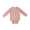 Pehr- Sailor Stripe Raglan One Piece - Tea Rose - 1
