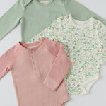 Pehr-Sailor Stripe Raglan One-Piece-Tea Rose-6