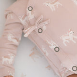 Pehr-The Littles Long Sleeve Kimono One Piece-Dear Lamb-Baby-2