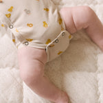 Pehr-The Littles Long Sleeve Kimono One Piece-Cheerful Chick-Baby-4