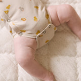 Pehr-The Littles Long Sleeve Kimono One Piece-Cheerful Chick-Baby-4