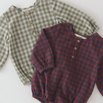 Pehr-Flannel Long Sleeve One-Piece-Mulberry/Ink-5