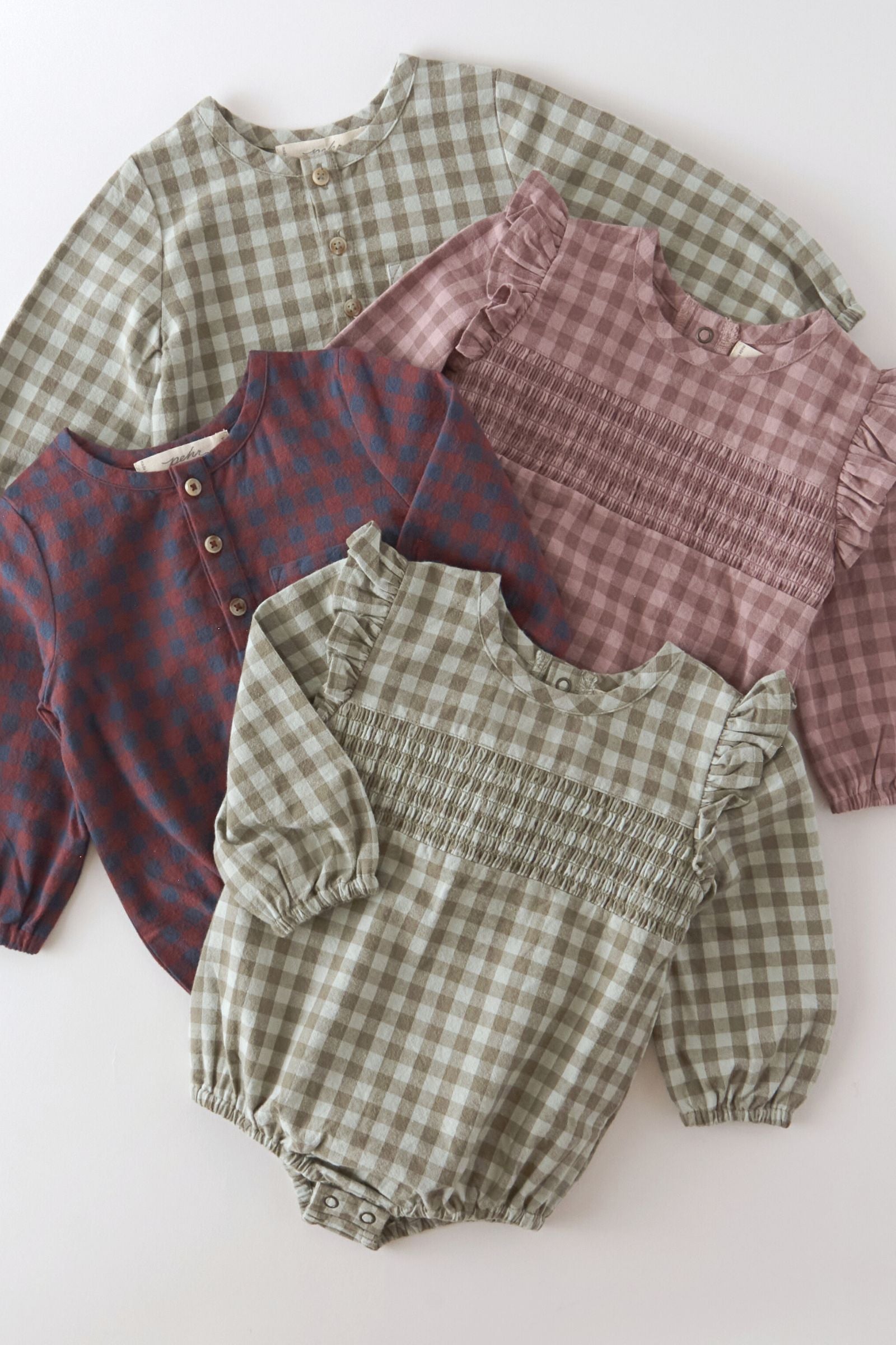 Pehr-Flannel Long Sleeve One-Piece-Mulberry/Ink-6