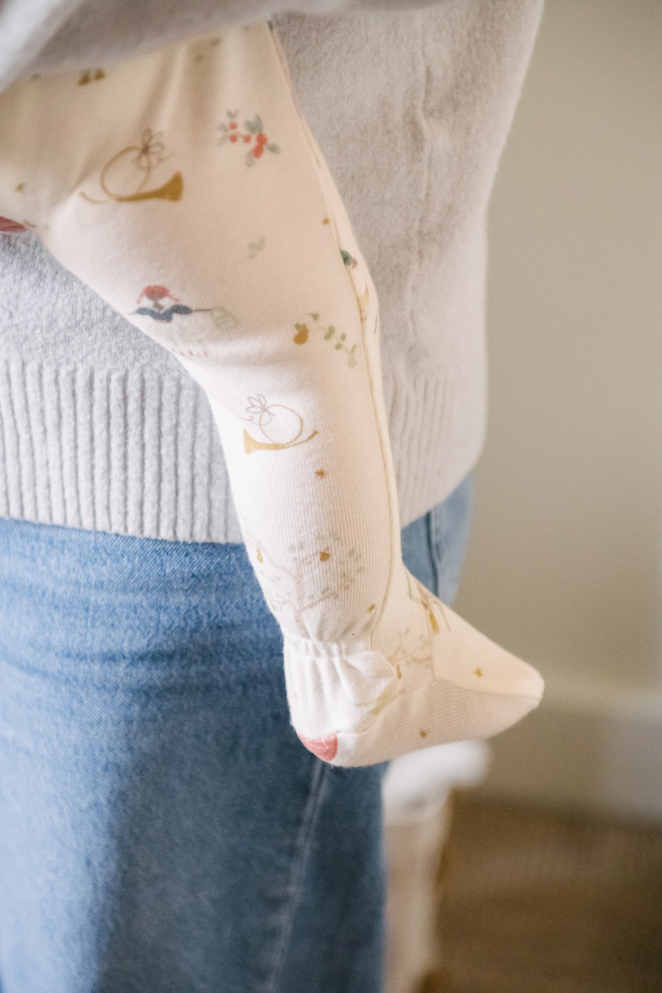 Pehr-Ribbed Baby Sleeper-Partridge in a Pehr Tree-5