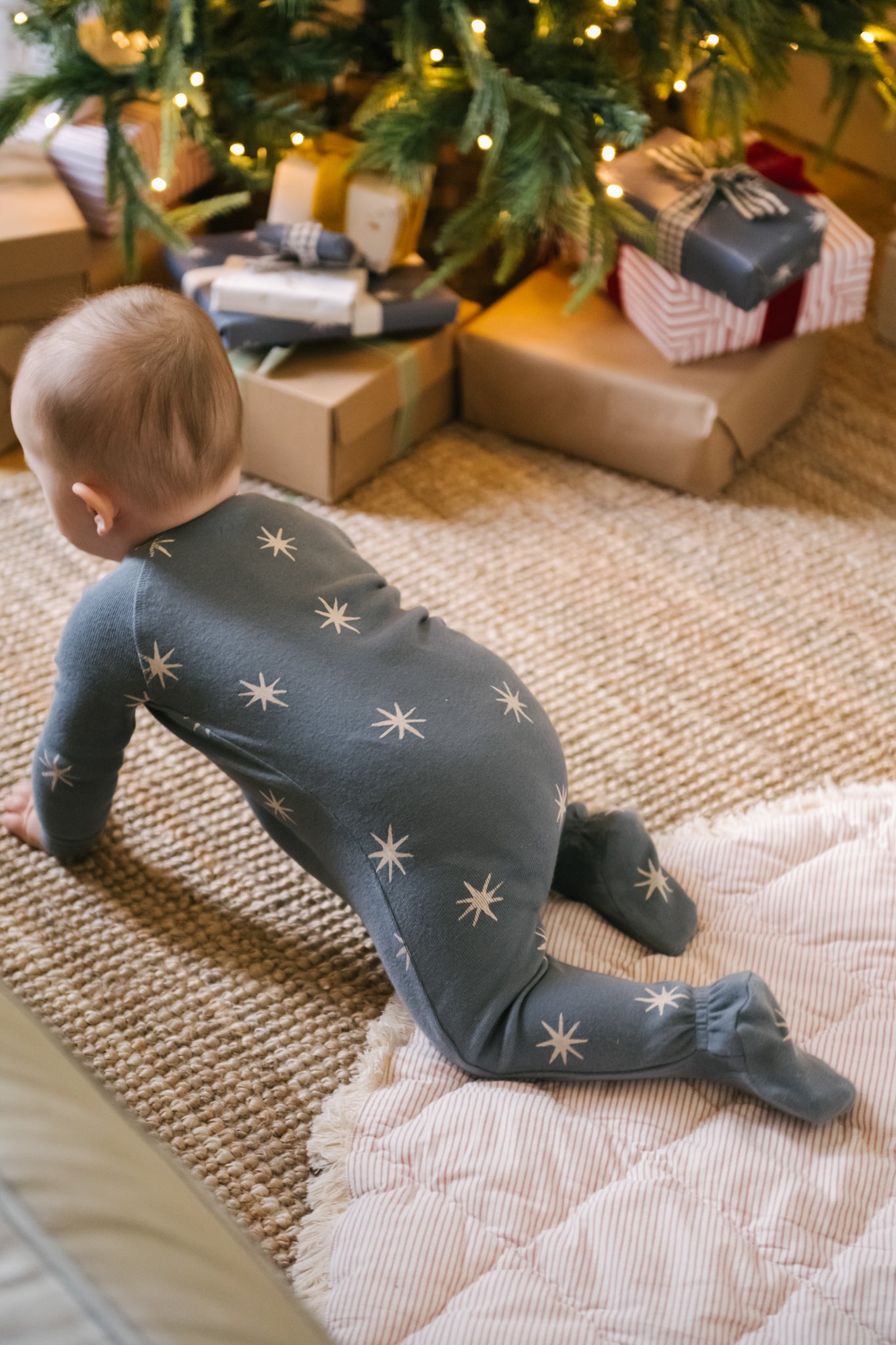 Pehr-Ribbed Baby Sleeper-Starry Midnight-5