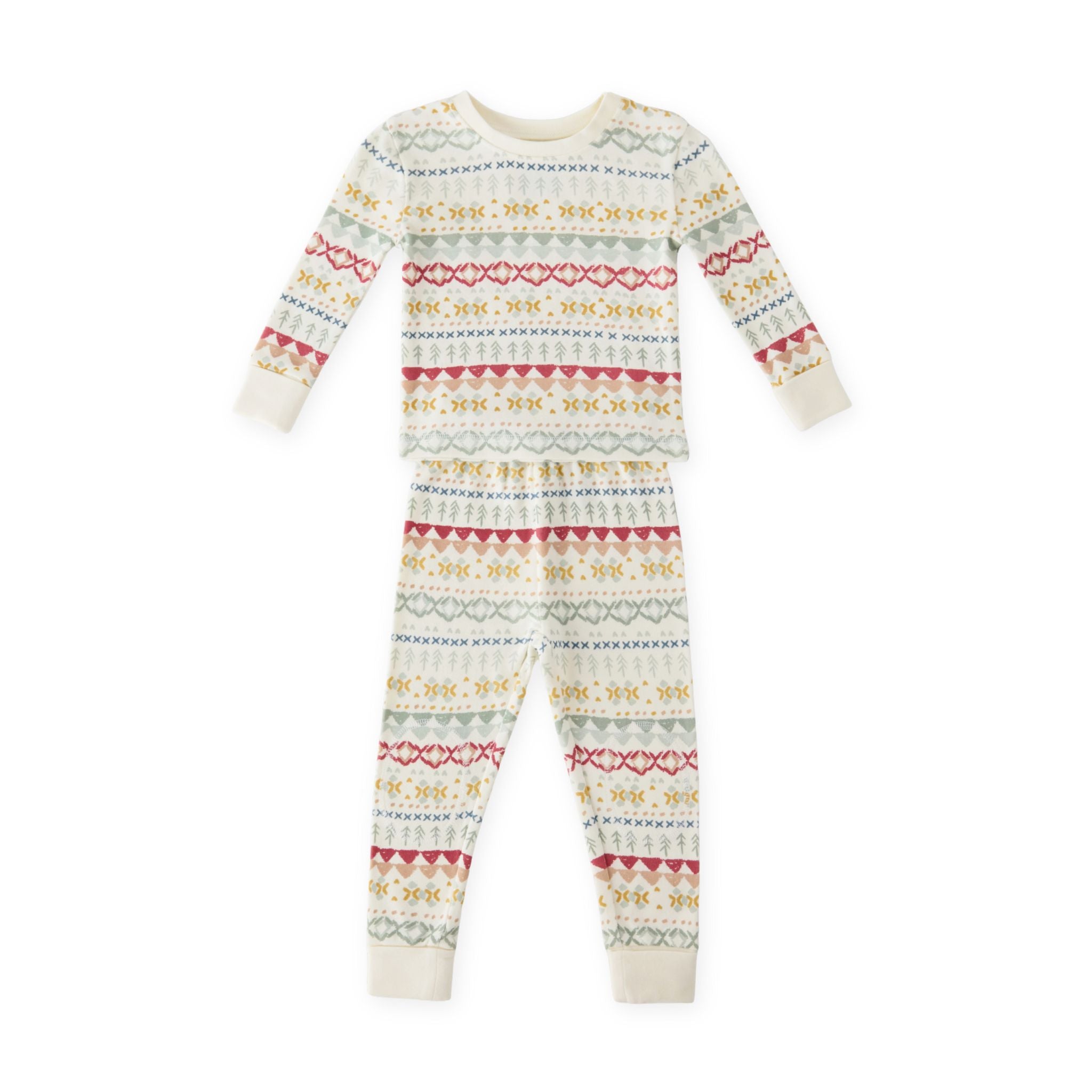 Pehr-Ribbed Pajama-Fair Isle-1