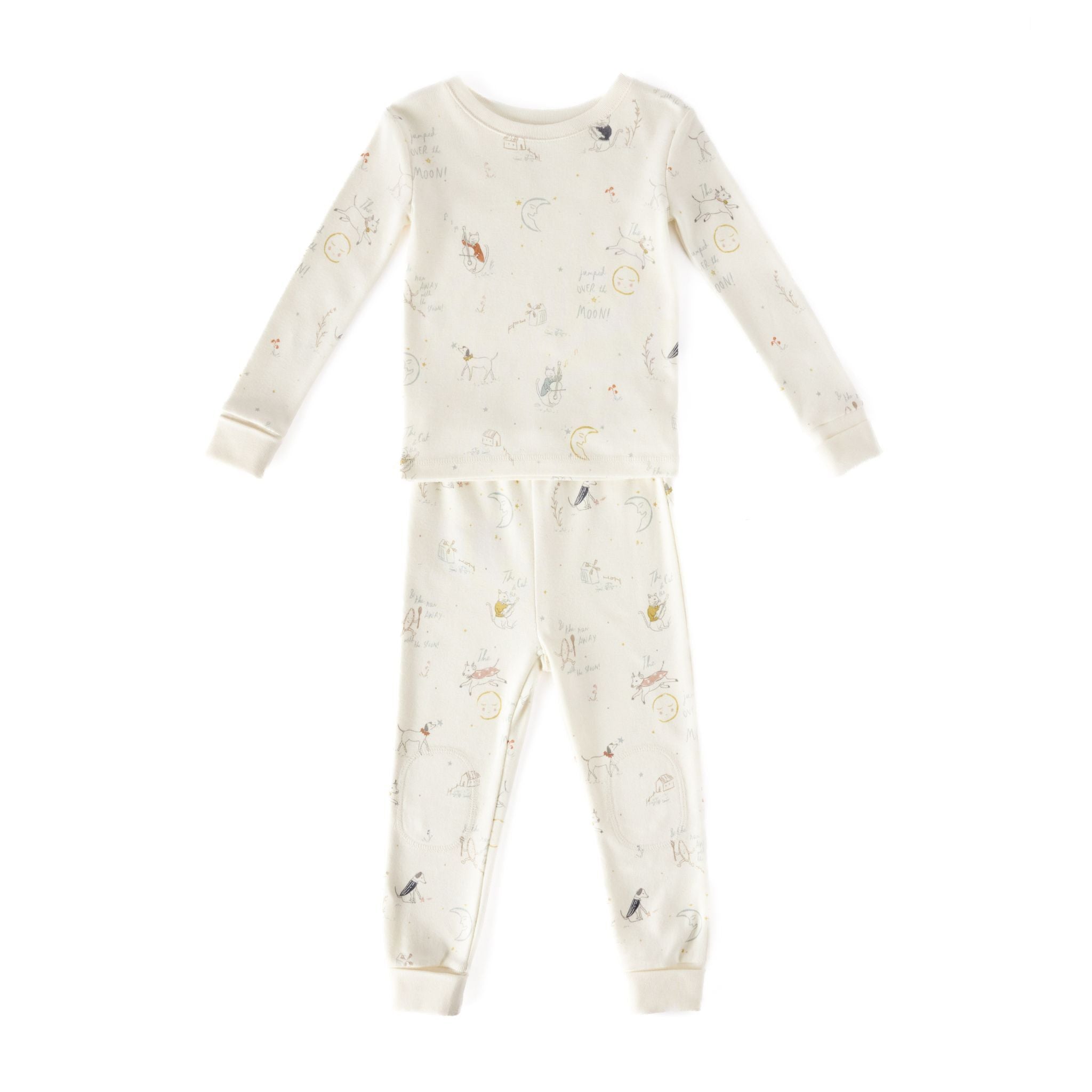 Pehr-Ribbed Toddler Pajama-Over the Moon-1