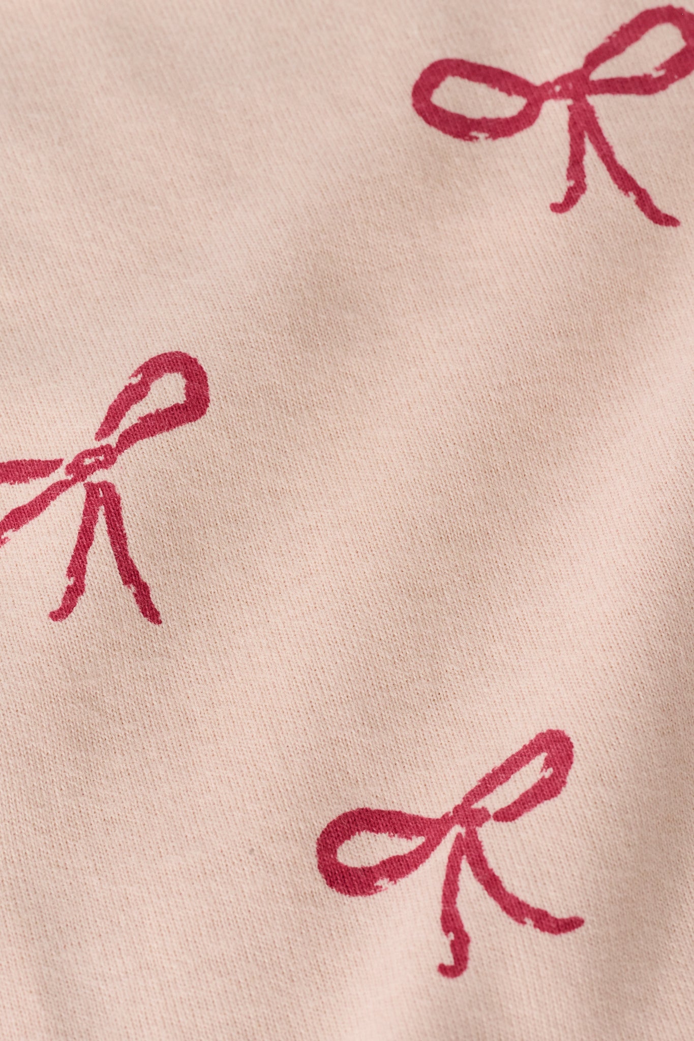 Pehr-Ribbed Toddler Pajama-With a Bow-2