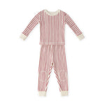 pehr-ribbed kids pajama-Stripes Away Berry-1