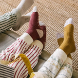 Pehr-Ribbed Pajama-Stripes Away Berry-5