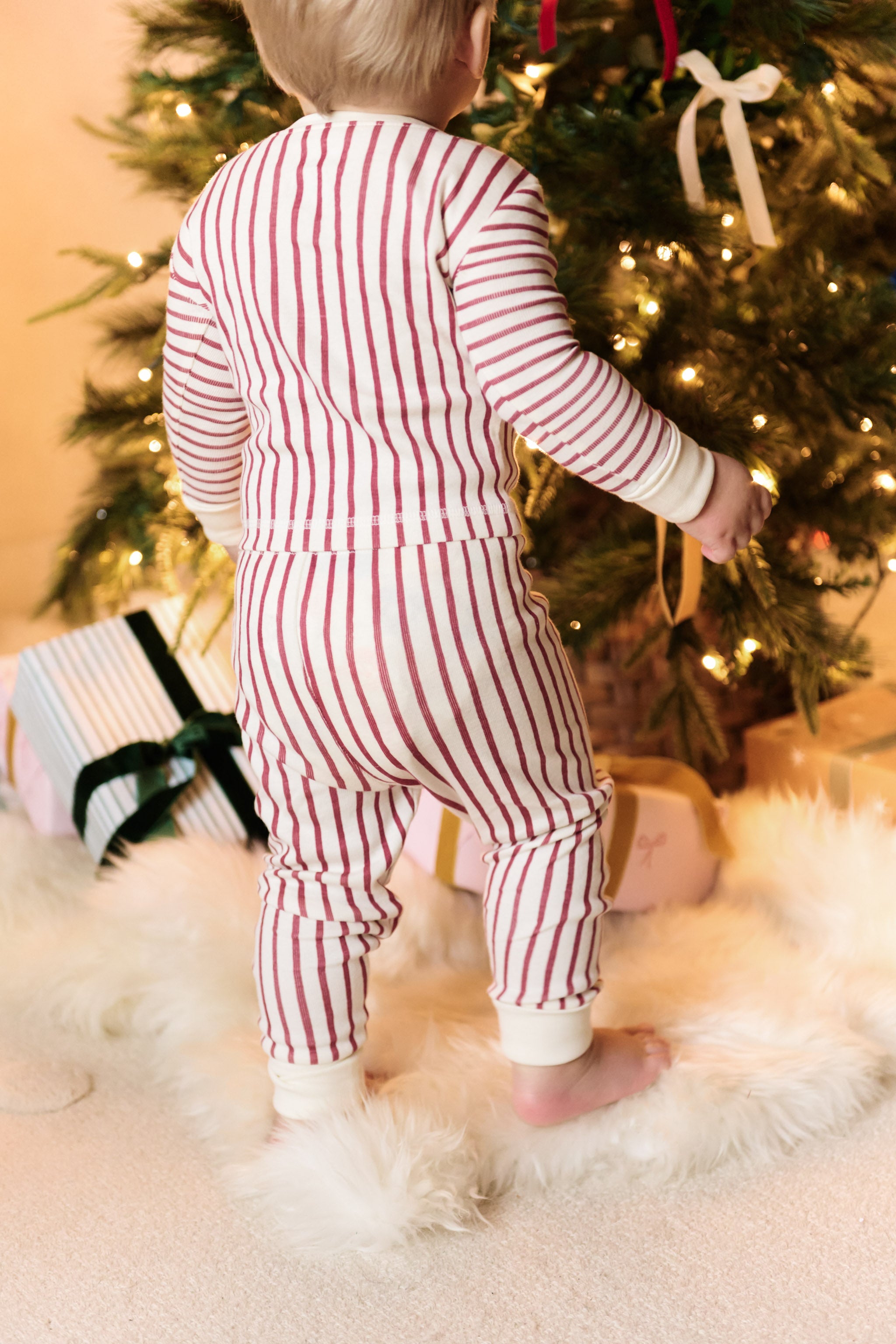 Pehr-Ribbed Pajama-Stripes Away Berry-6