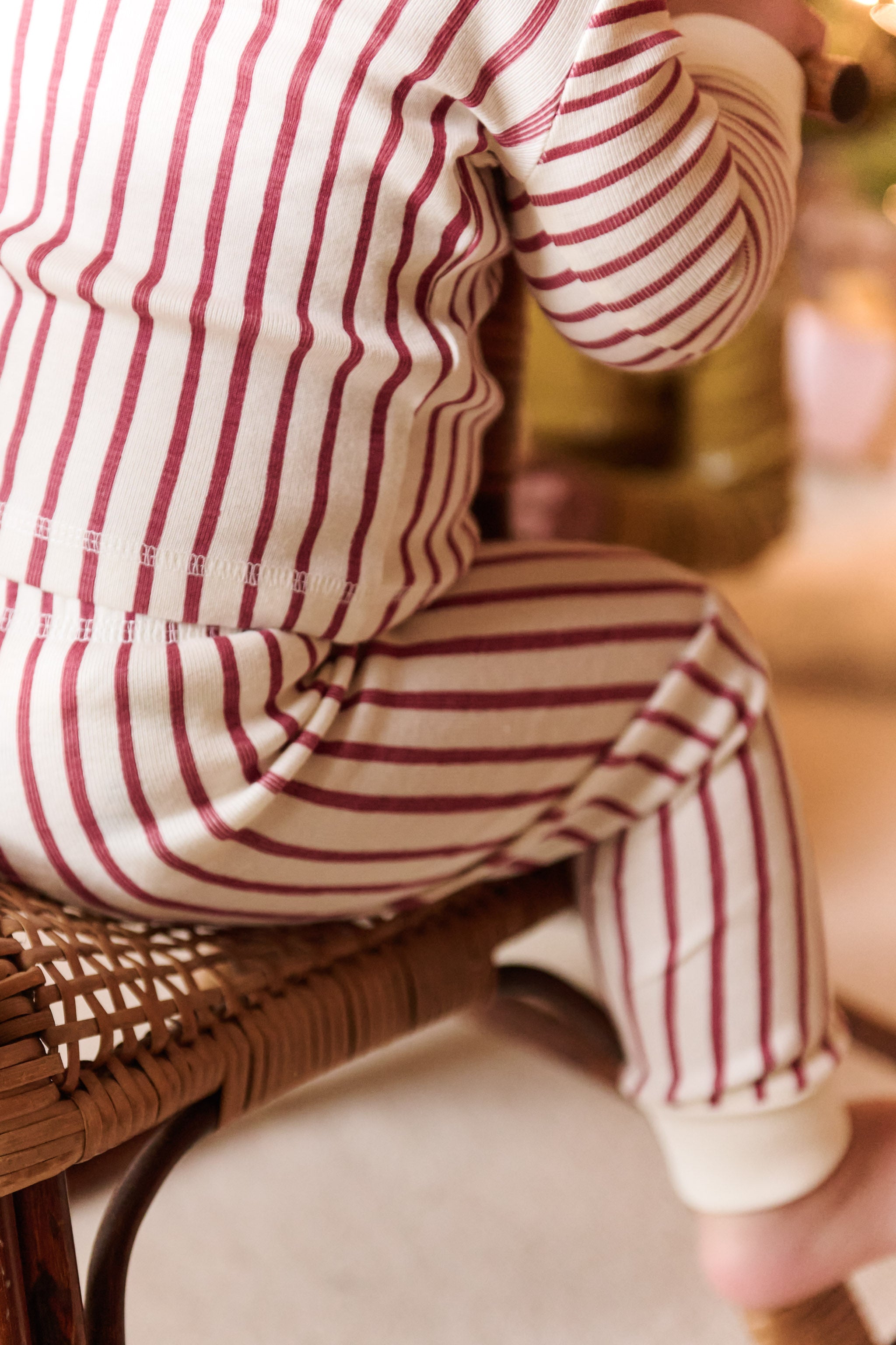 Pehr-Ribbed Pajama-Stripes Away Berry-7