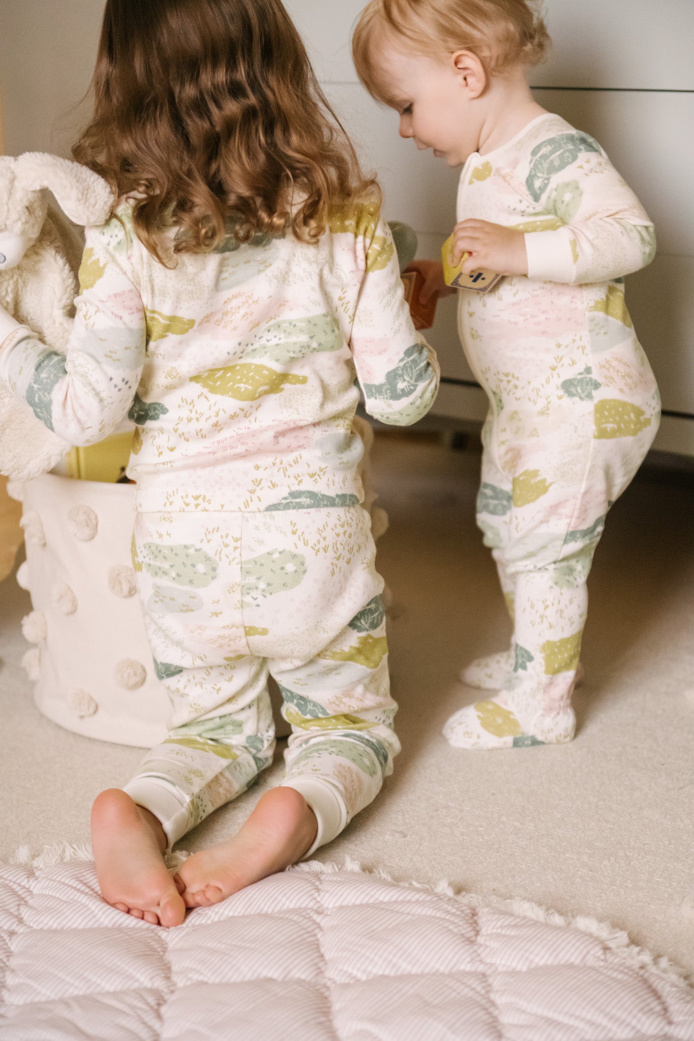 Pehr-Ribbed Toddler Pajama-Happy Valley-5