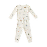 Pehr- Ribbed Kids Pajama- Zodiac -1