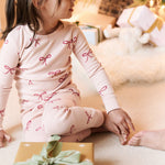 Pehr-RibbedKidsPajama-With a Bow-5