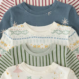 pehr-ribbed kids pajama-Stripes Away Berry-6