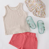 Pehr Garment Dye Short-Raspberry-6