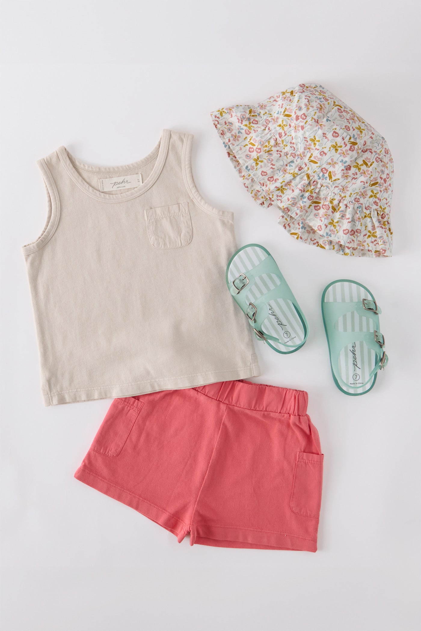 Pehr Garment Dye Short-Raspberry-6