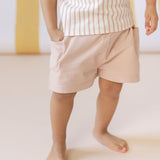 Pehr Garment Dye Short-Soft Peony-4