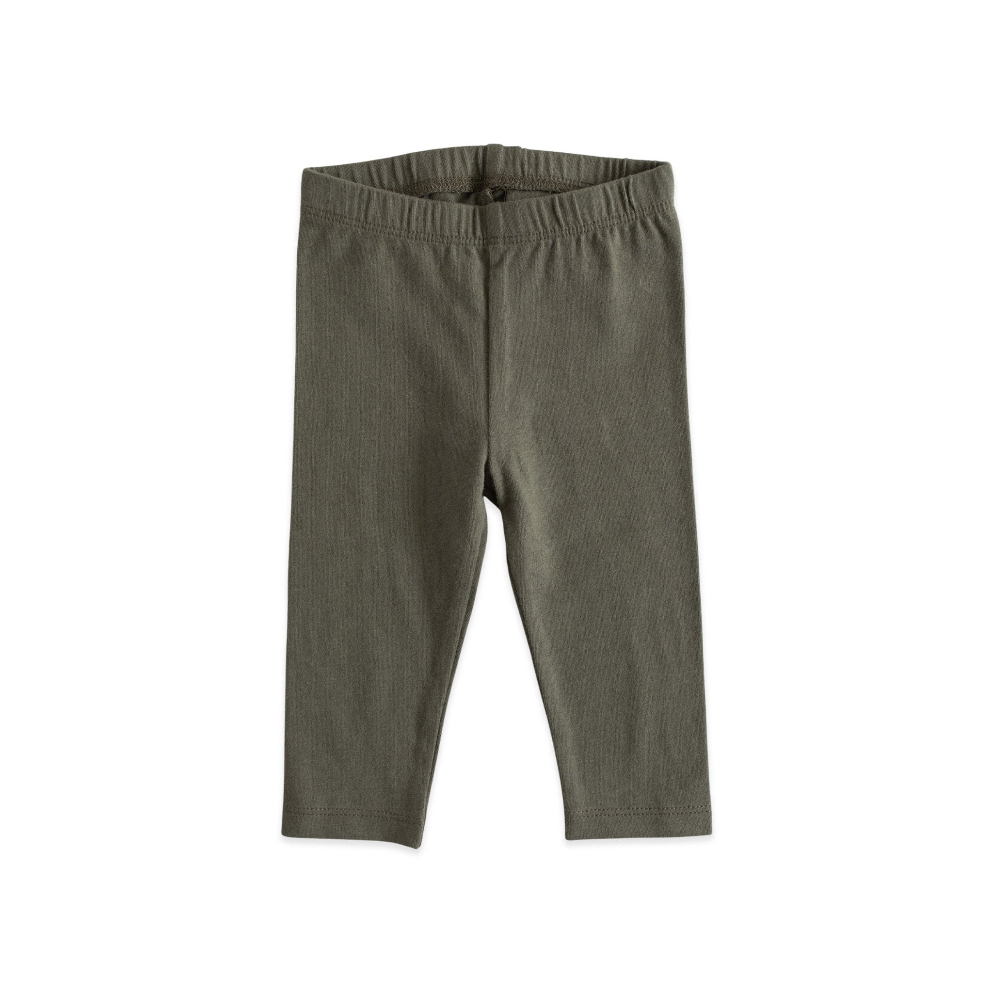 Pehr-Essentials Kids Legging-Olive-1