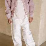Pehr-Vintage Twill Kids Utility Pant-Natural-2