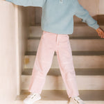 Pehr-Vintage Twill Kids Utility Pant-Peony-3