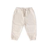 Pehr-Vintage Twill Kids Utility Jogger-Natural-1