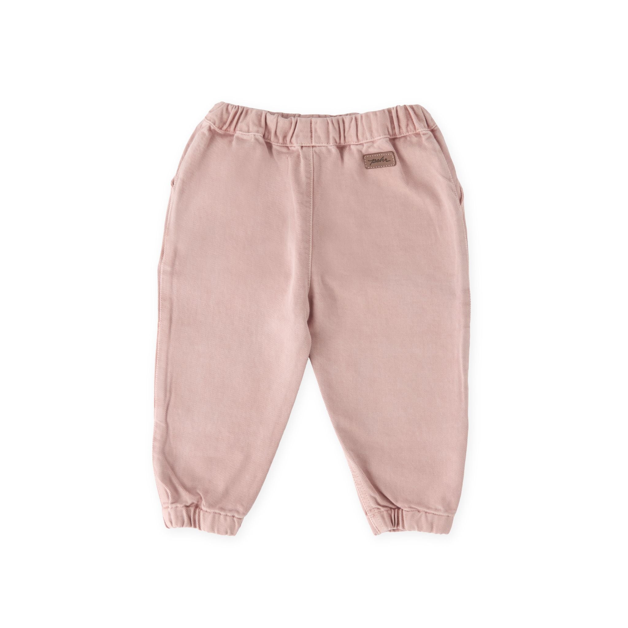 Pehr-Vintage Twill Kids Utility Jogger-Peony-2