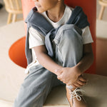 Pehr-Vintage Twill Kids Utility Jogger-Charcoal-2