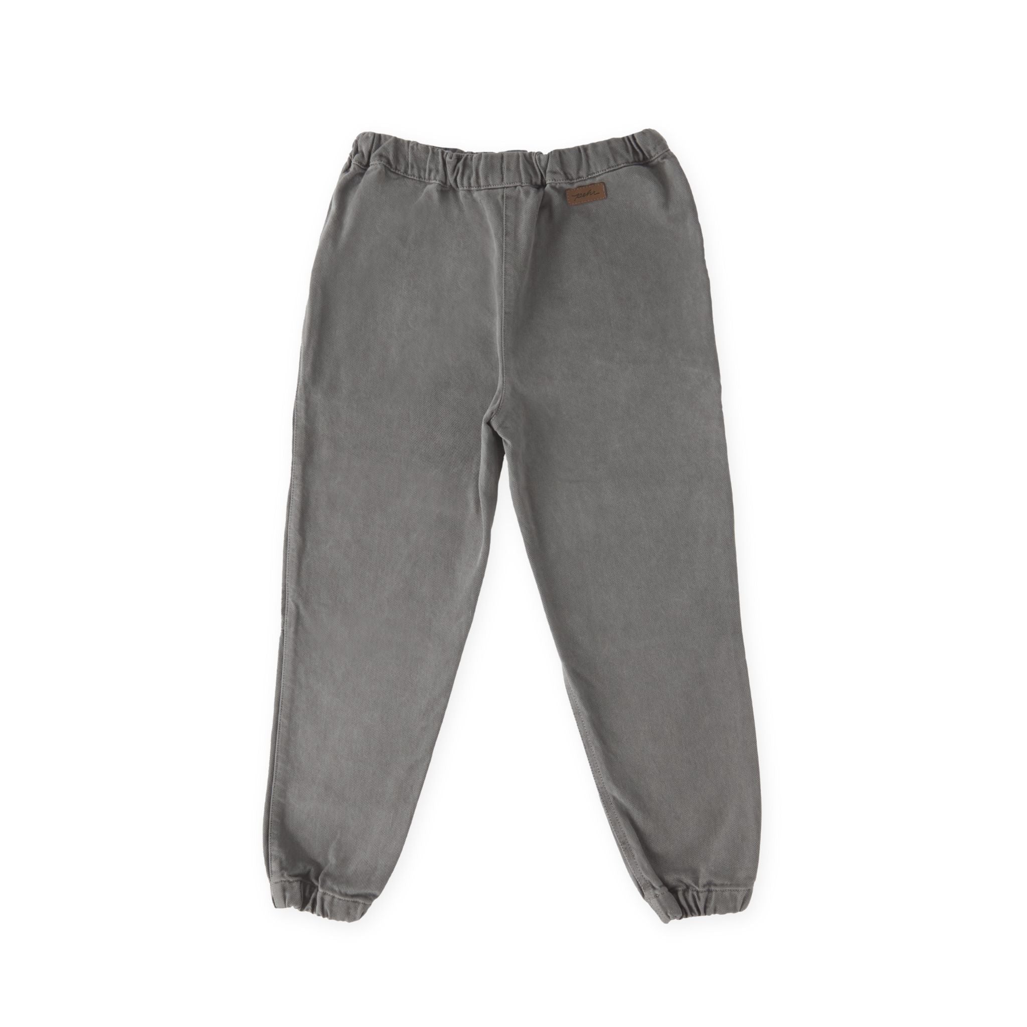 Pehr-Vintage Twill Kids Utility Jogger-Charcoal-3