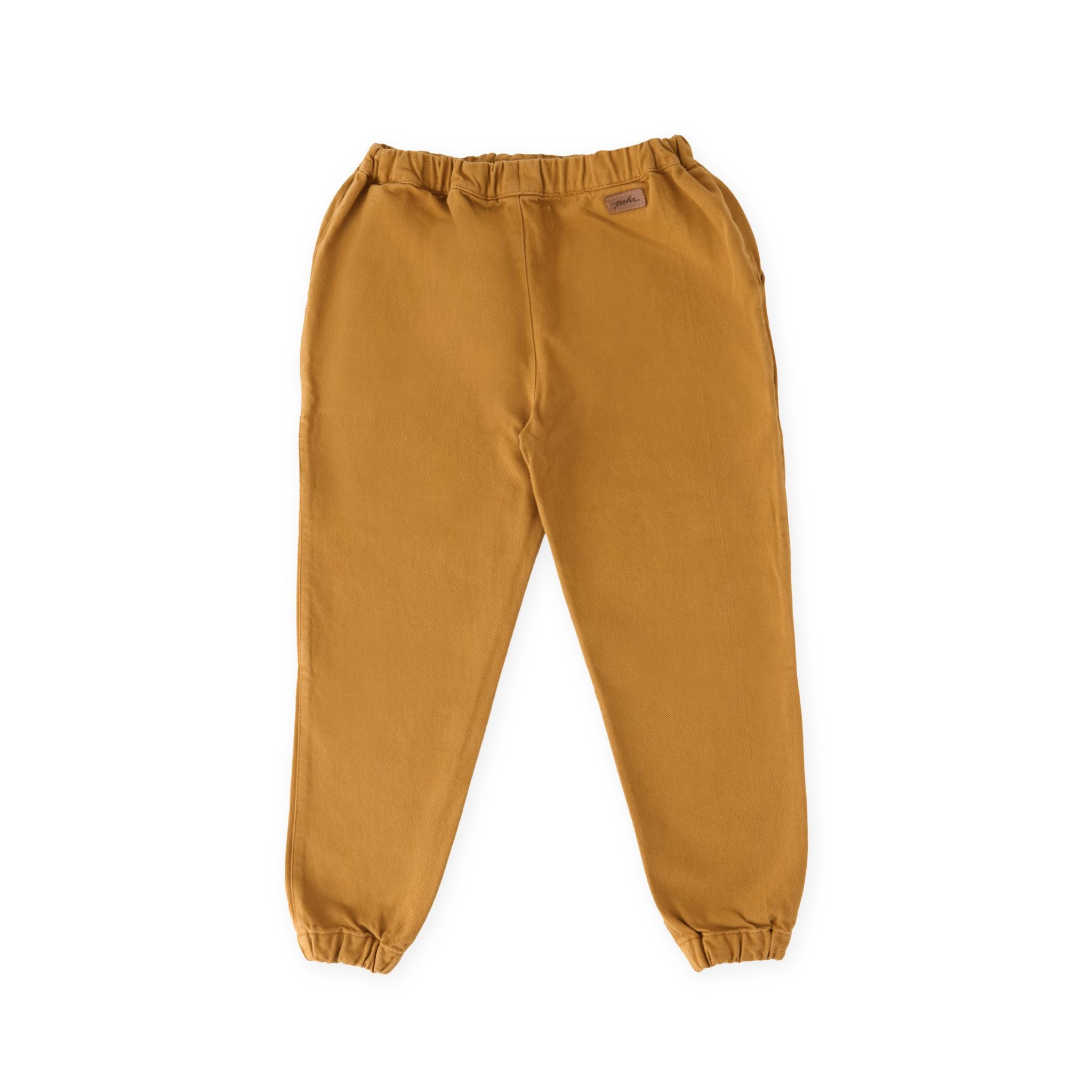 Pehr-Vintage Twill Kids Utility Jogger-Caramel-4