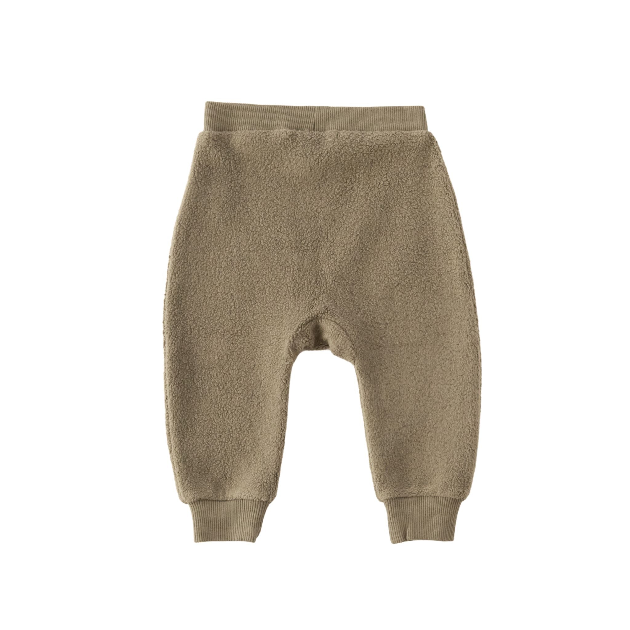 Pehr-Teddy Fleece Harem Pant-Moss-7
